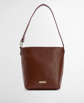 Cedar Leather Bucket Bag