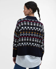 Larisa Fair Isle High-Neck Jumper