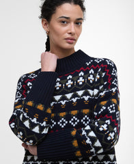 Larisa Fair Isle High-Neck Jumper