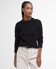 Burne Argyle Crew Neck Jumper