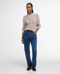 Claydon Striped Crew Neck Jumper