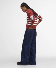 Demi Striped Crew Neck Jumper