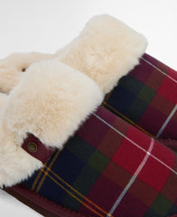 Claudia Tartan Mule Slippers
