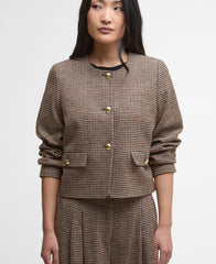 Corina Collarless Tailored Jacket