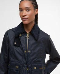 Cropped Beadnell Waxed Jacket