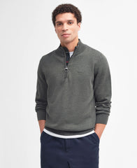 Cotton Half-Zip Jumper