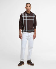 Blaine Tartan Long-Sleeved Polo Shirt