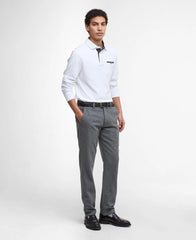 Corpatch Tailored Long-Sleeved Polo Shirt