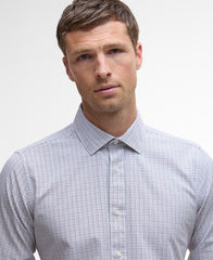 Carlton Tattersall Tailored Long-Sleeved Shirt