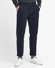 Washed Stretch Tailored Trousers