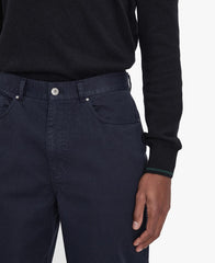 Washed Stretch Regular Trousers