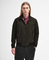 Barbour x Baracuta Porton Waxed Harrington Jacket