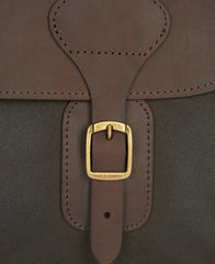 Waxed Leather Briefcase