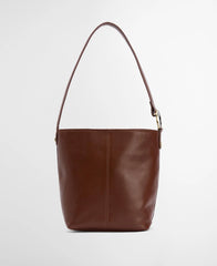 Cedar Leather Bucket Bag