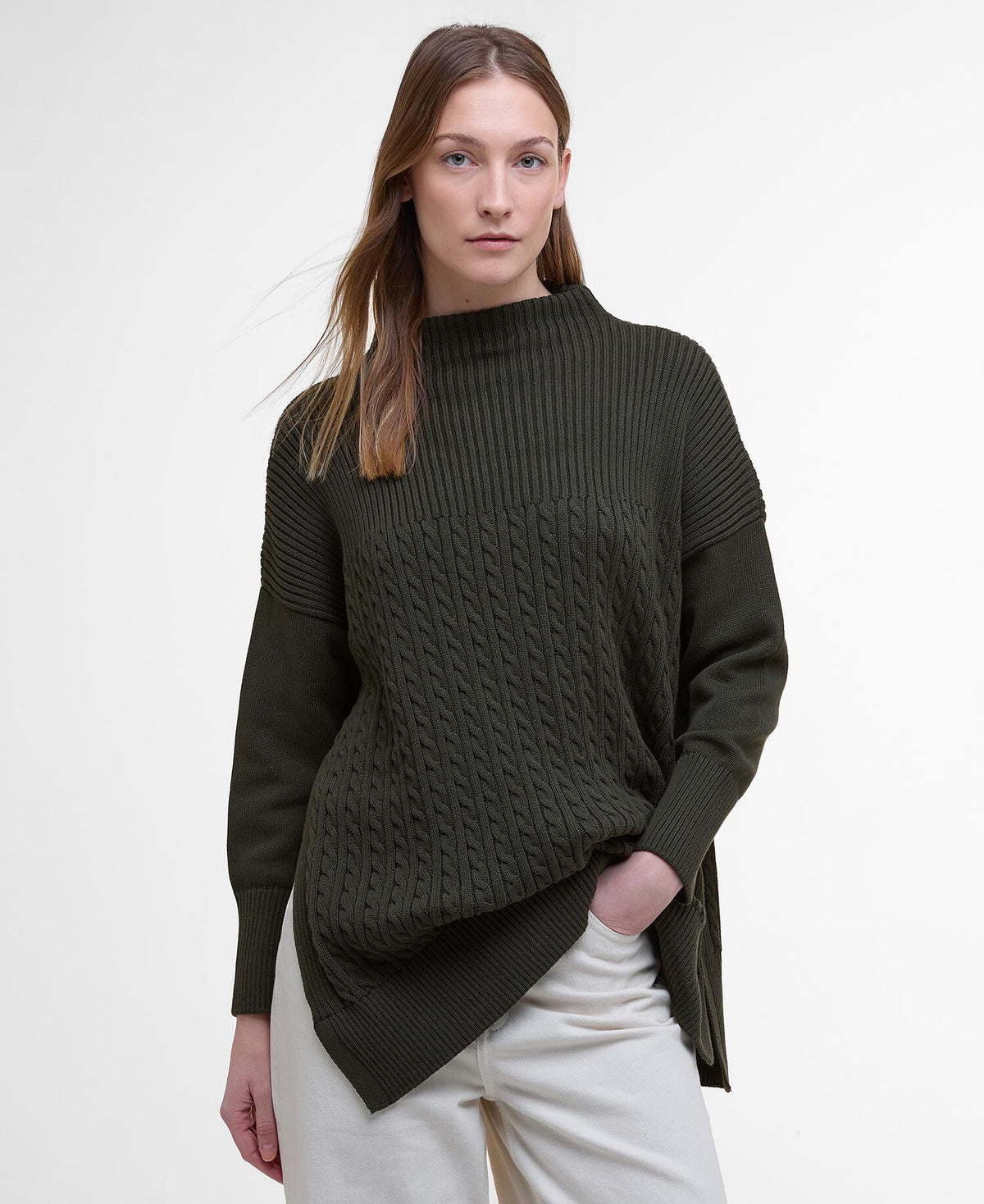 Stitch Guernsey Cape