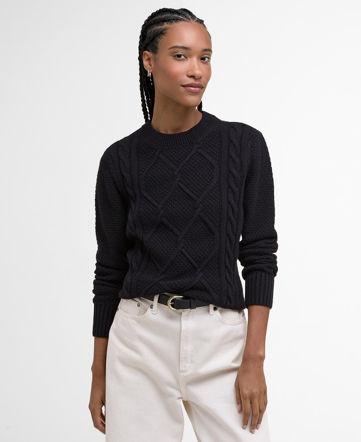 Burne Argyle Crew Neck Jumper