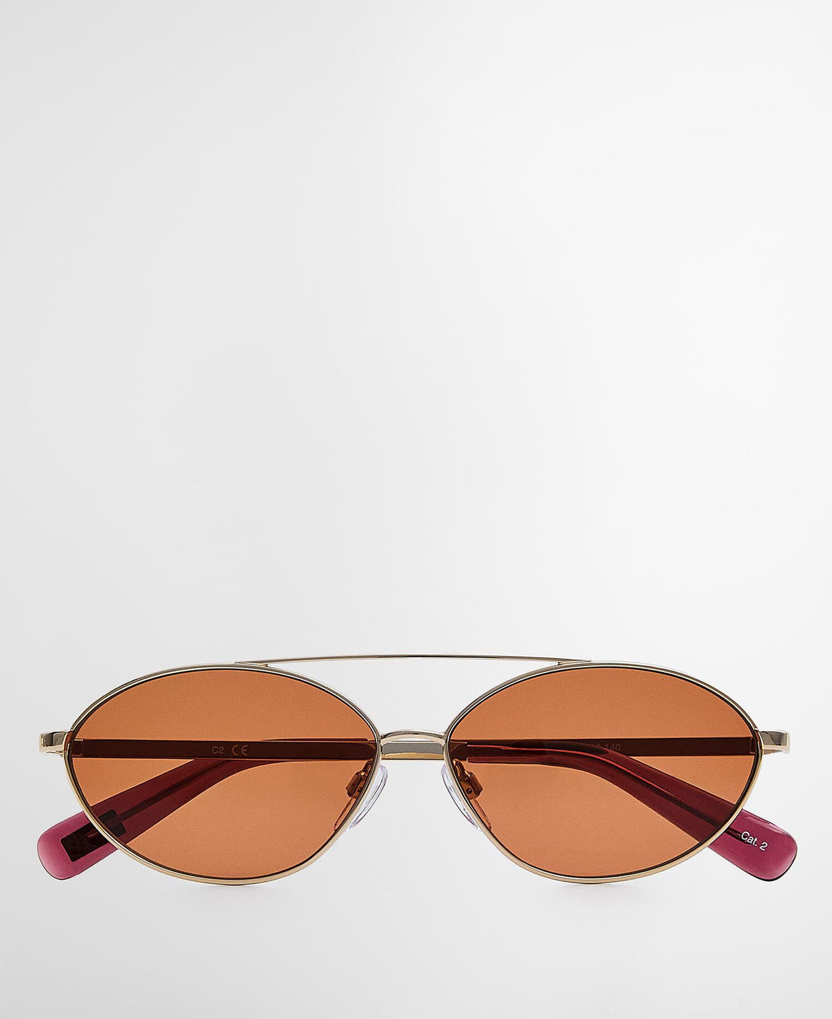 Oval Aviator Sunglasses
