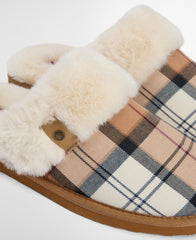 Claudia Tartan Mule Slippers