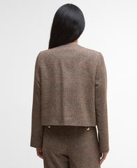 Corina Collarless Tailored Jacket
