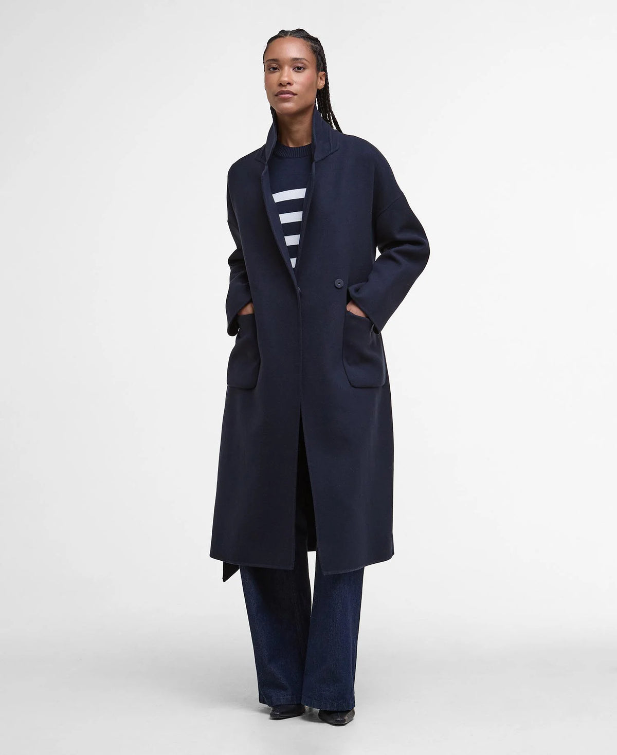 Rachel Wool Wrap Coat