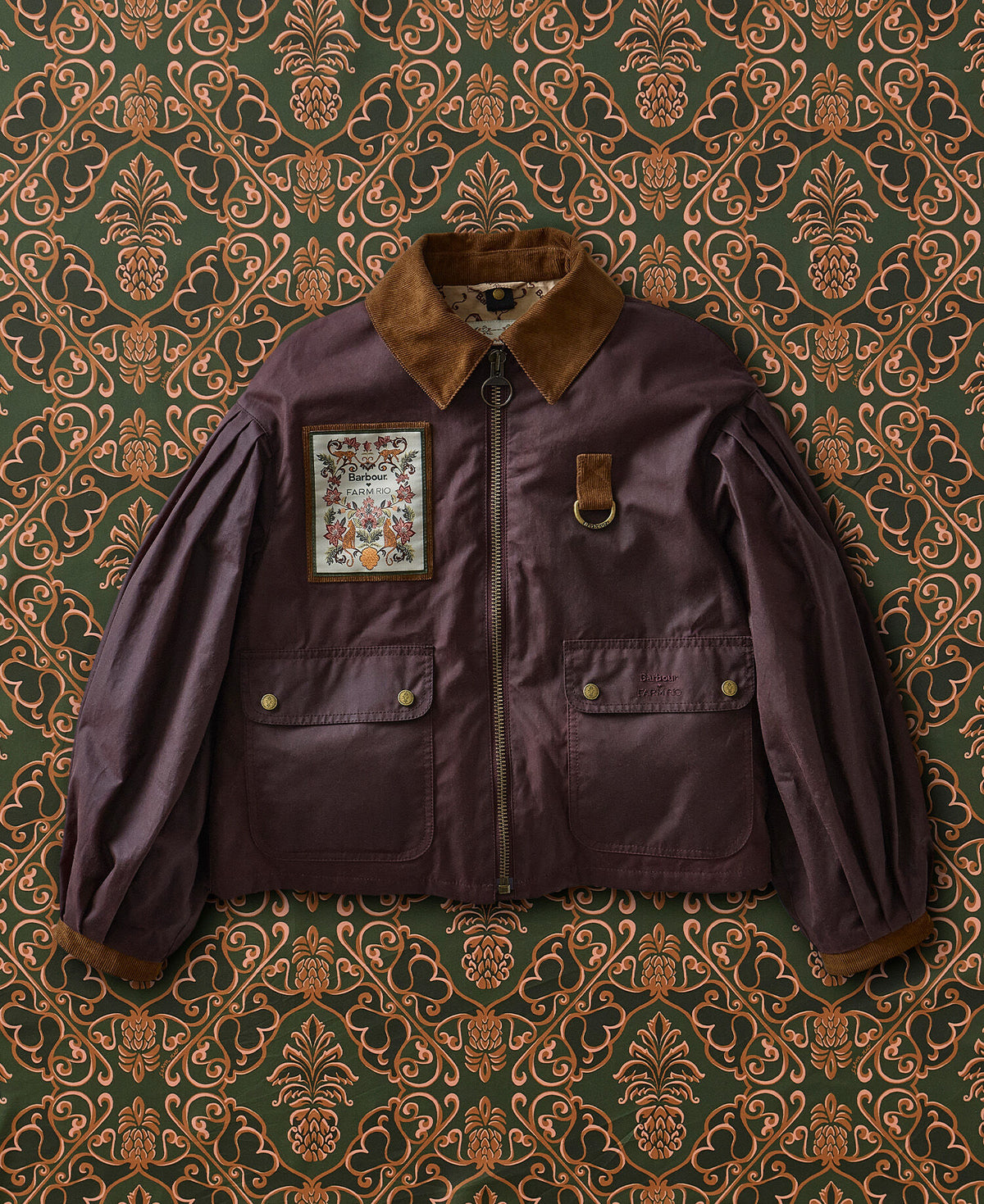 Barbour FARM Rio Thais Waxed Jacket