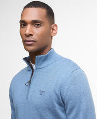 Cotton Half-Zip Jumper