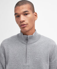 Cotton Half-Zip Jumper