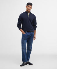 Cotton Half-Zip Jumper