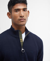 Cotton Half-Zip Jumper