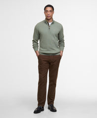 Cotton Half-Zip Jumper