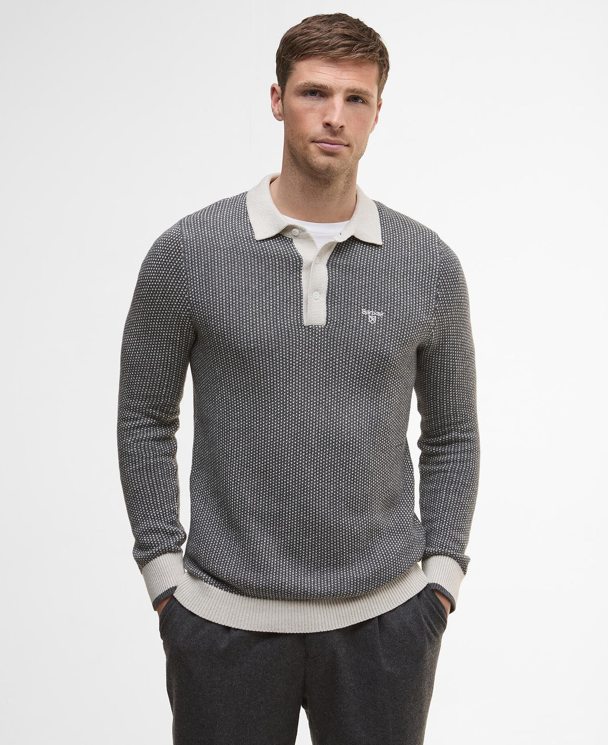 Decton Knitted Polo Shirt