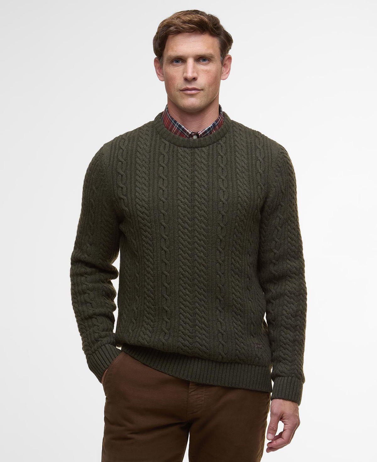 Lowfen Cable-Knit Jumper