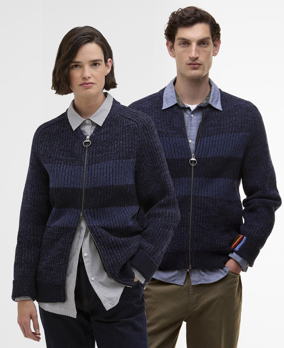 Paul Smith loves Barbour Knitted Bomber Jacket
