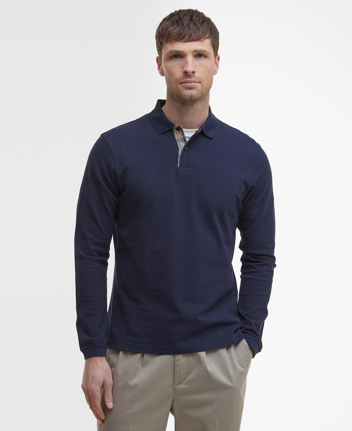 Essential Long-Sleeved Polo Shirt