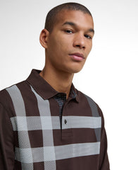 Blaine Tartan Long-Sleeved Polo Shirt