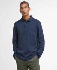 Corpatch Tailored Long-Sleeved Polo Shirt