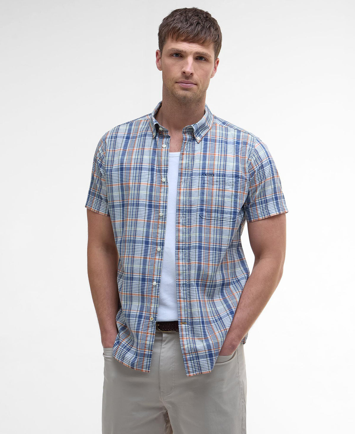 Elton Tailored Short-Sleeved Shirt