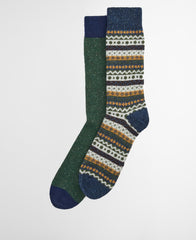 Fairisle Socks (Set of 2)