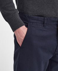 Washed Stretch Tailored Trousers