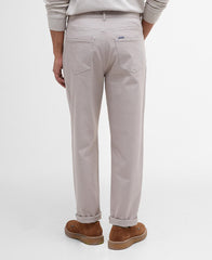 Washed Stretch Regular Trousers