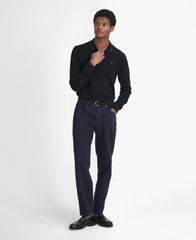 Washed Stretch Regular Trousers