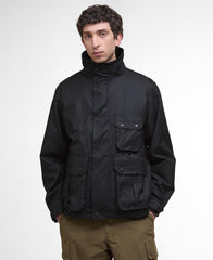 Re-Engineered Utility Bedale Waxed Jacket