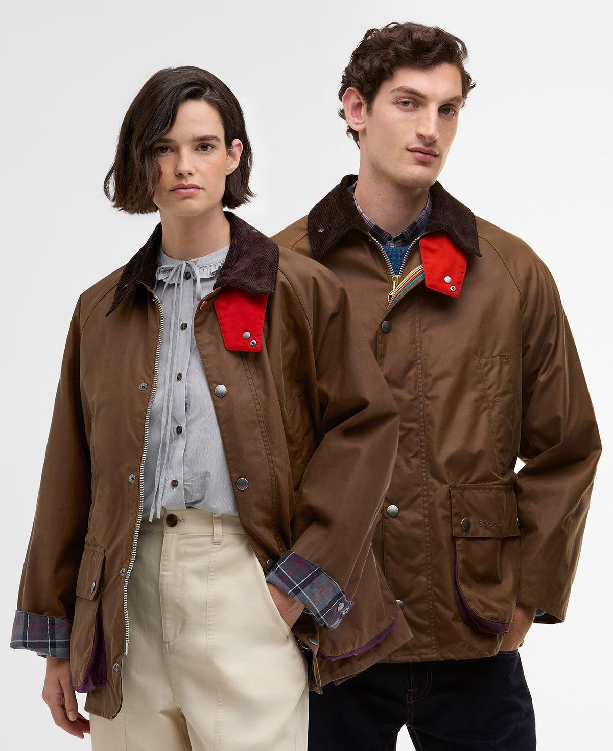 Paul Smith loves Barbour Oversized Bedale Waxed Jacket