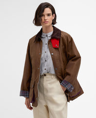 Paul Smith loves Barbour Oversized Bedale Waxed Jacket